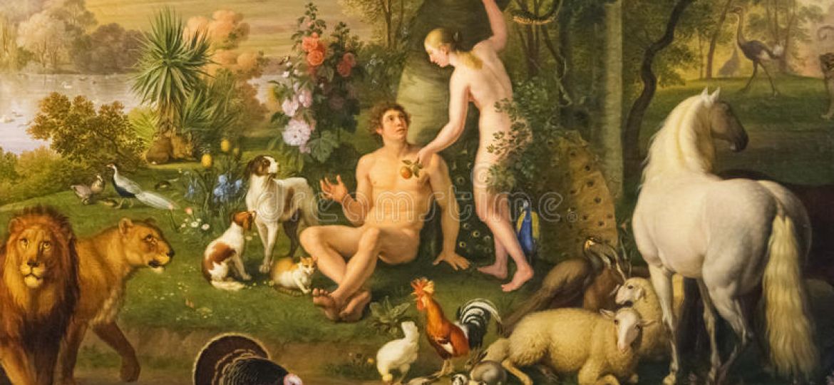 adam-eve-garden-eden-part-great-canvas-peinted-wenzel-peter-nphoto-taken-june-th-vatican-musiems-94814643